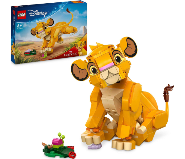 LEGO Disney 43243 Król Lew - lwiątko Simba - 1248790 - zdjęcie
